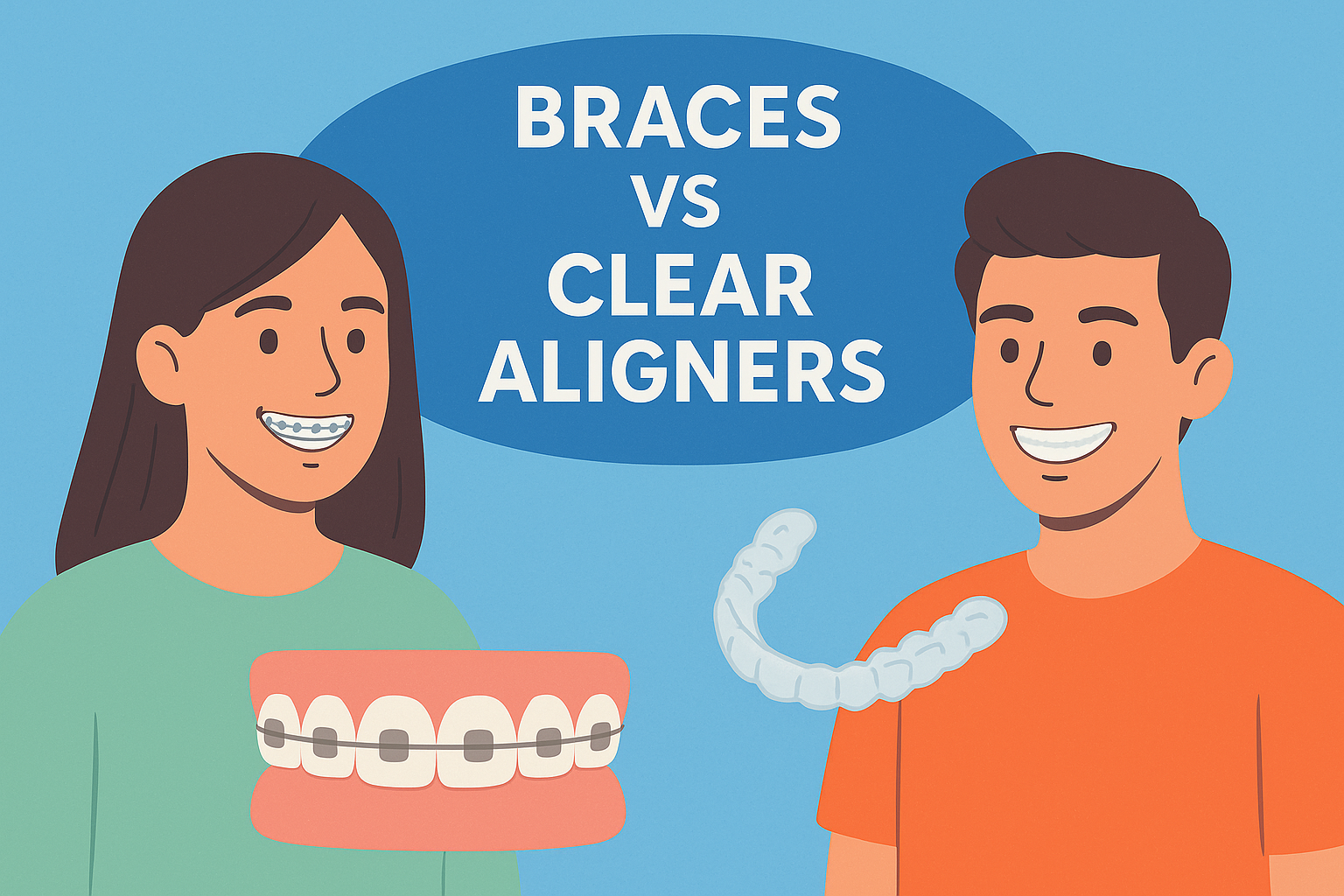 Braces vs Clear Aligners – Which Treatment Is Right for You?