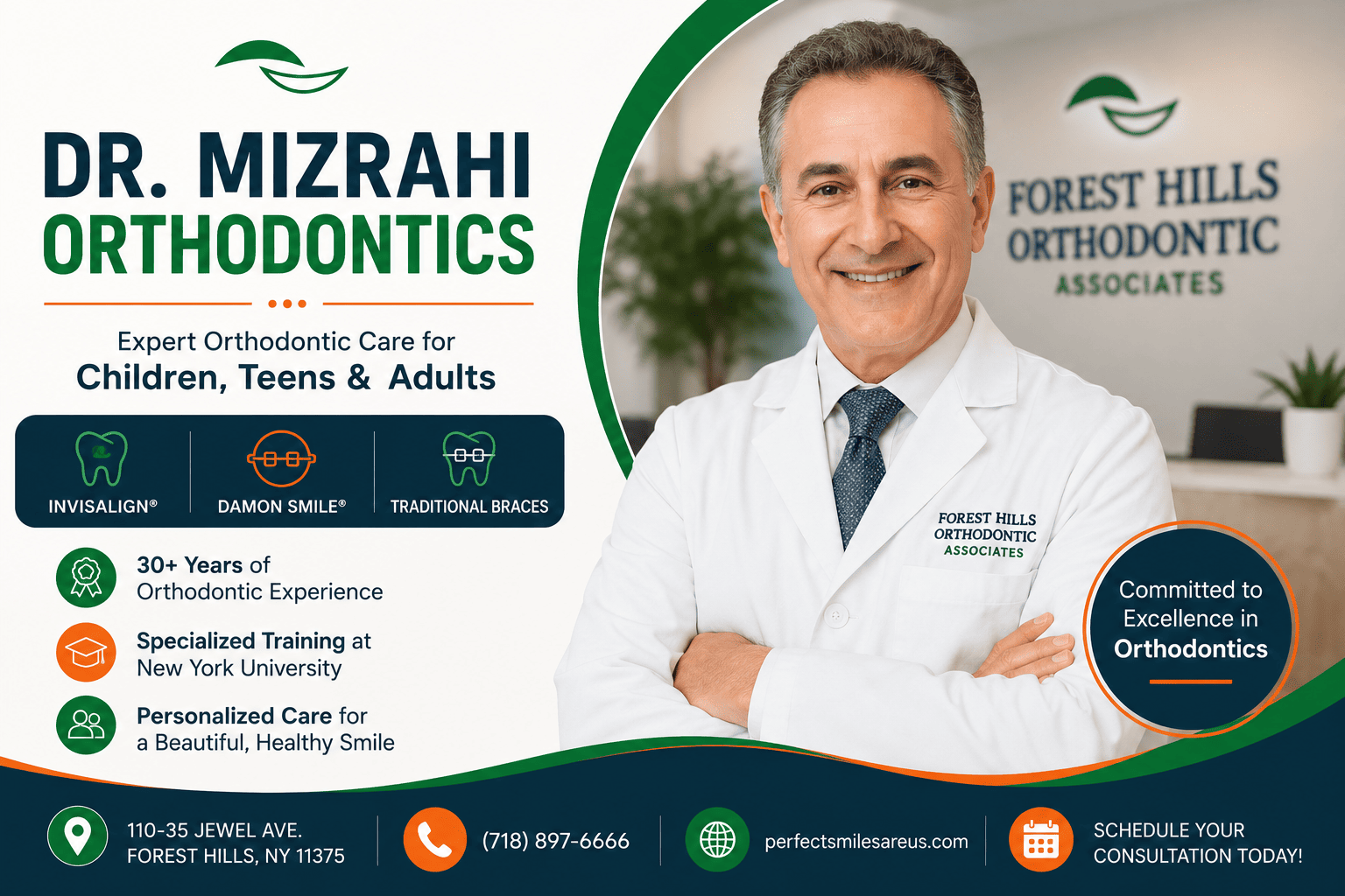 Dr. Mizrahi Orthodontics | Dr. Emanuel Mizrahi Forest Hills